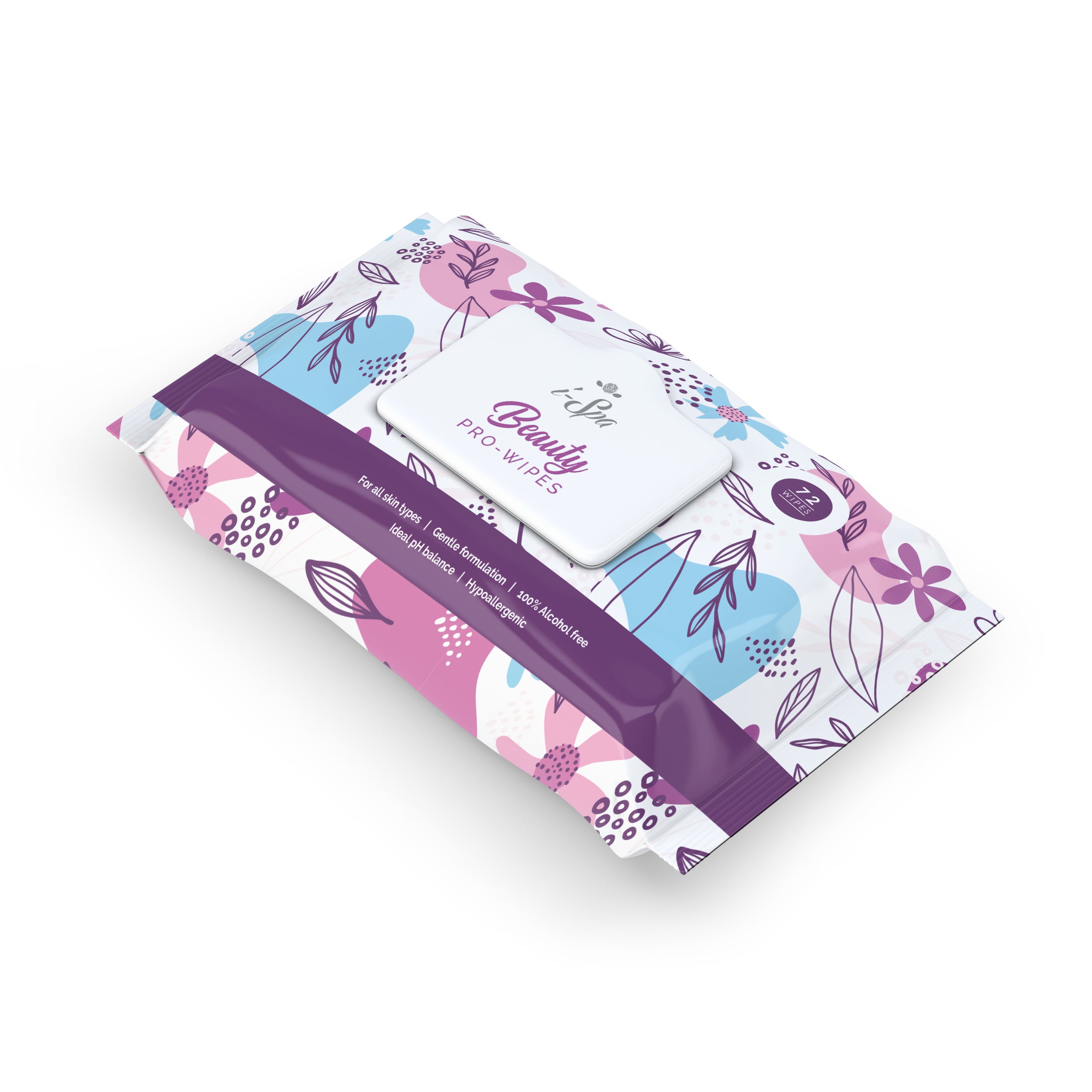 i-Spa Beauty Pro Wipes - 72 Wipes