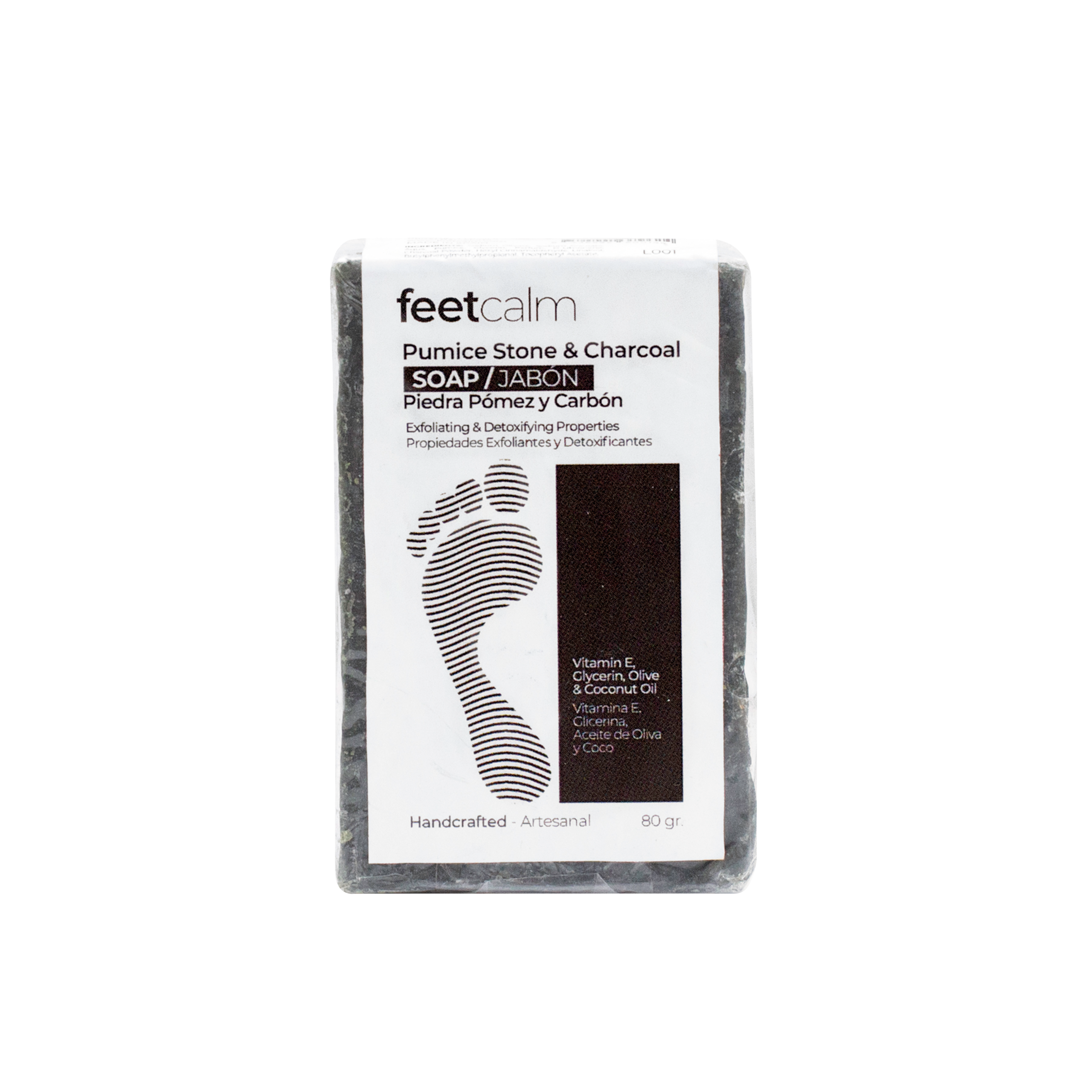 Pumice Stone & Charcoal Soap