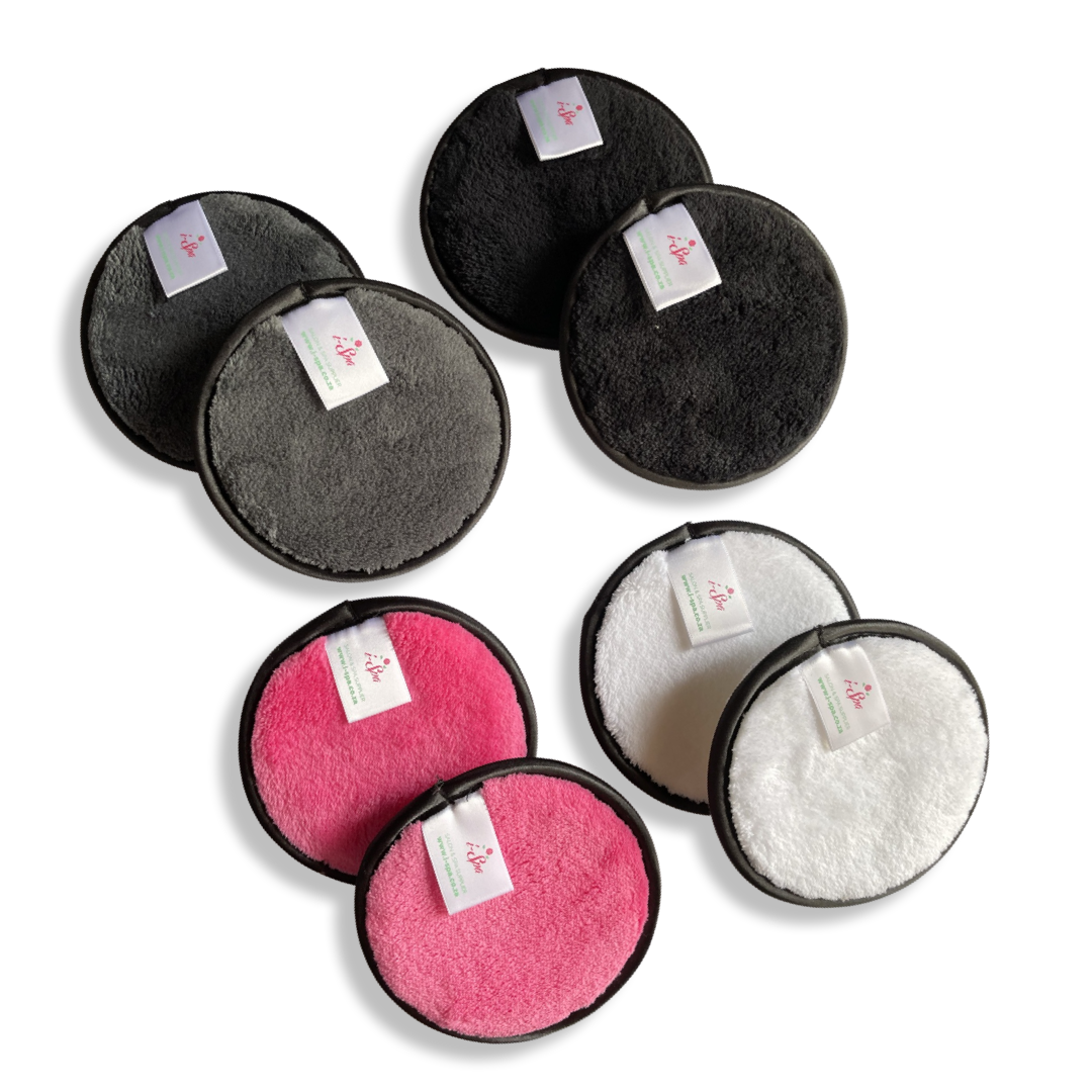 i-Spa Microfiber Facial pads - Pair