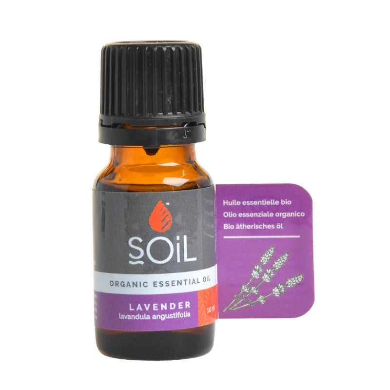SOiL Organic Lavender Essential Oil 10ml or 30ml