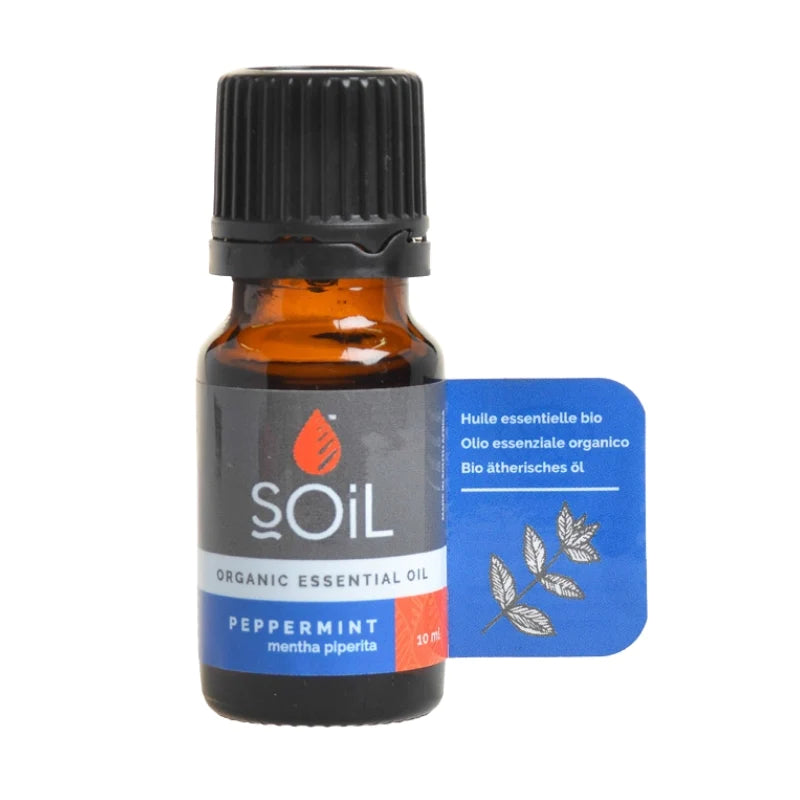 SOiL Organic Peppermint Essential Oil 10ml or 30ml