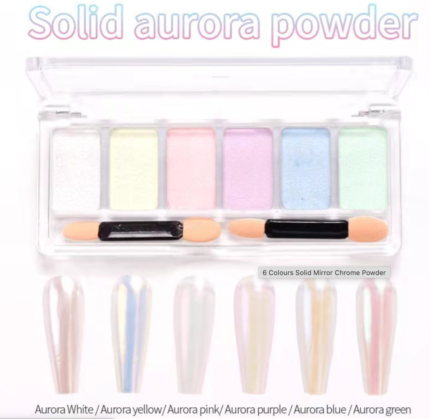 Fairy dust mirror powder tray - Image 2