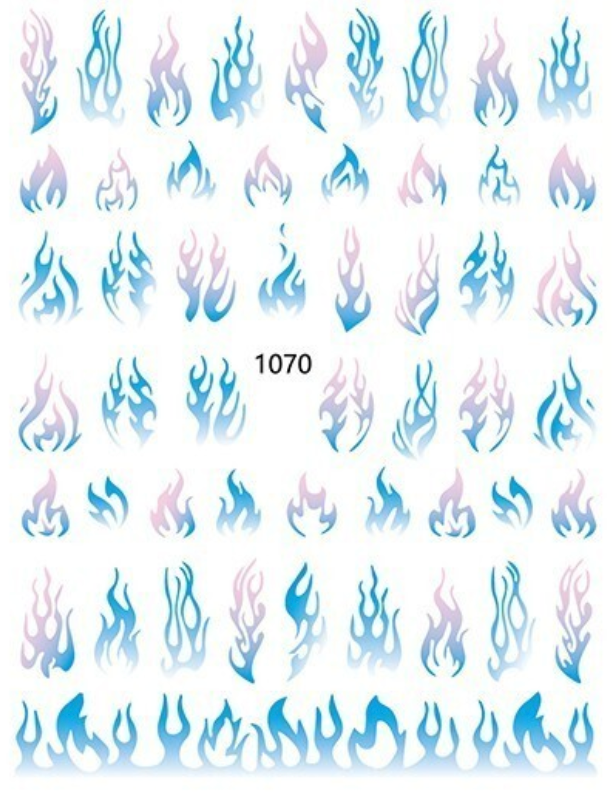 Nail Art Sticker - #1070