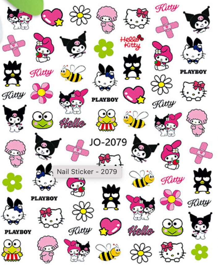 Nail Art Sticker - #2079