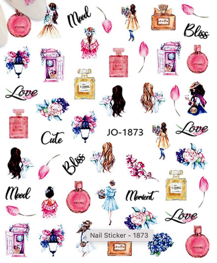 Nail Art Sticker - #1873