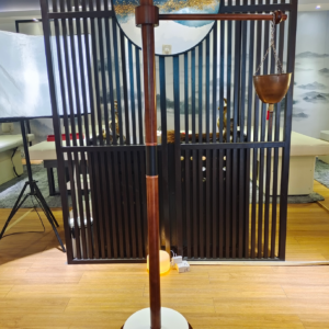 Alternative view of Modern Shirodhara Stand & Ayurveda Oil Vessel