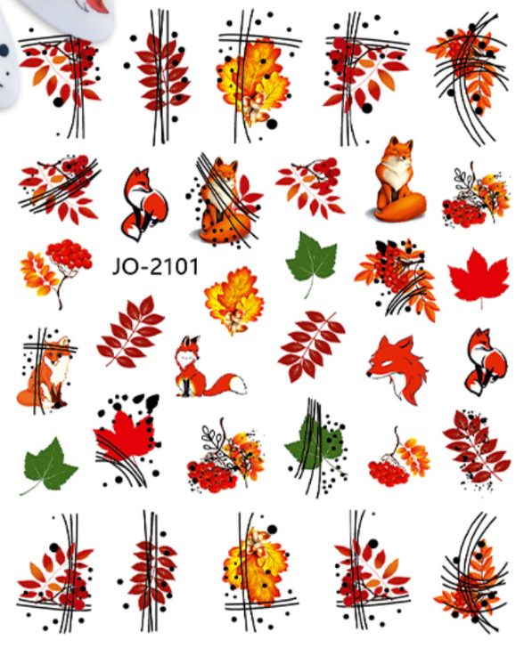 Nail Art Sticker - #2101