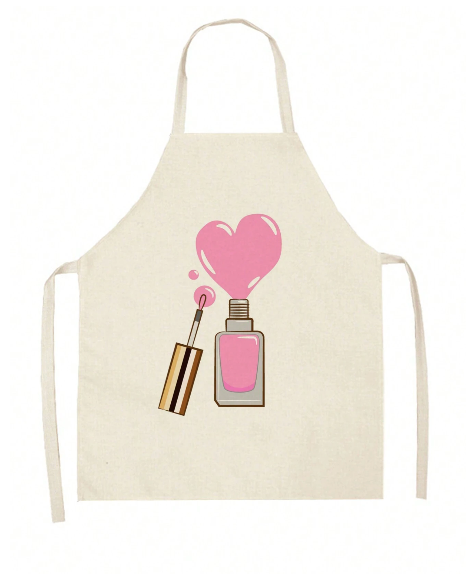 Love Nail Polish Apron