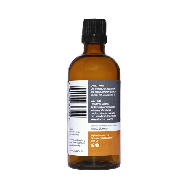 Alternative view of SOiL Sesame Seed Oil 100ml