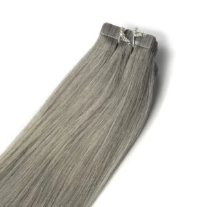 Alternative view of Tape in Hair Extensions - Silver - 20inch