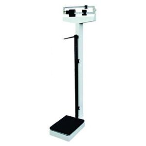 Alternative view of Sliding Weight Scale with Height Measure