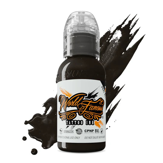 World Famous Tattoo Ink | Badlands Brown 30ml