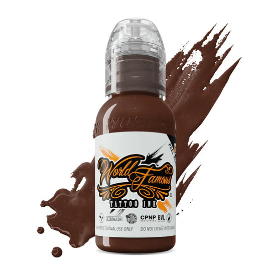 World Famous Tattoo Ink | Sarah Miller Heimdall Brown 30ml