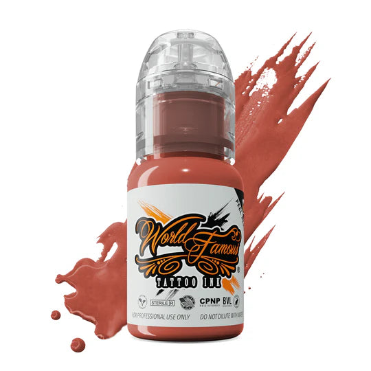 World Famous Tattoo Ink | Mars Sand Red 15ml