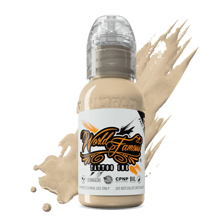 World Famous Tattoo Ink | Pink Ribbon Fair Honey 30ml