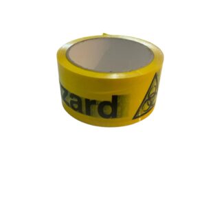 Alternative view of Bio-Hazard Sealing Tape 50m - Black/Yellow