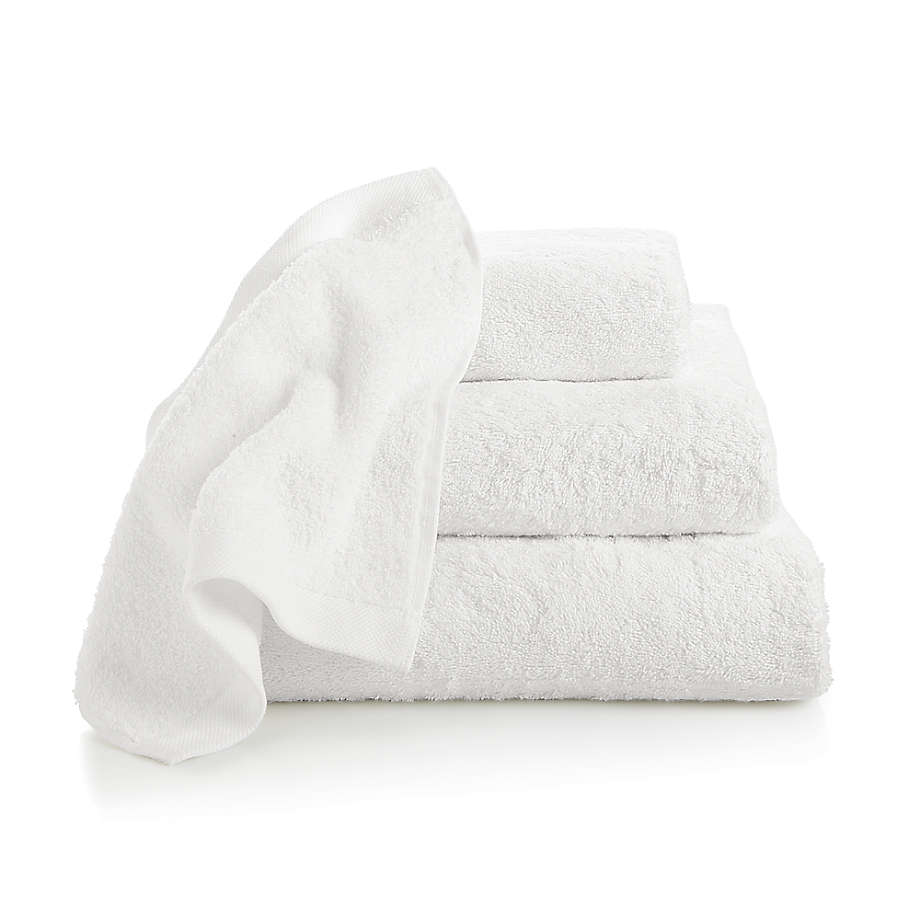 White Luxurious Cotton Spa Towels