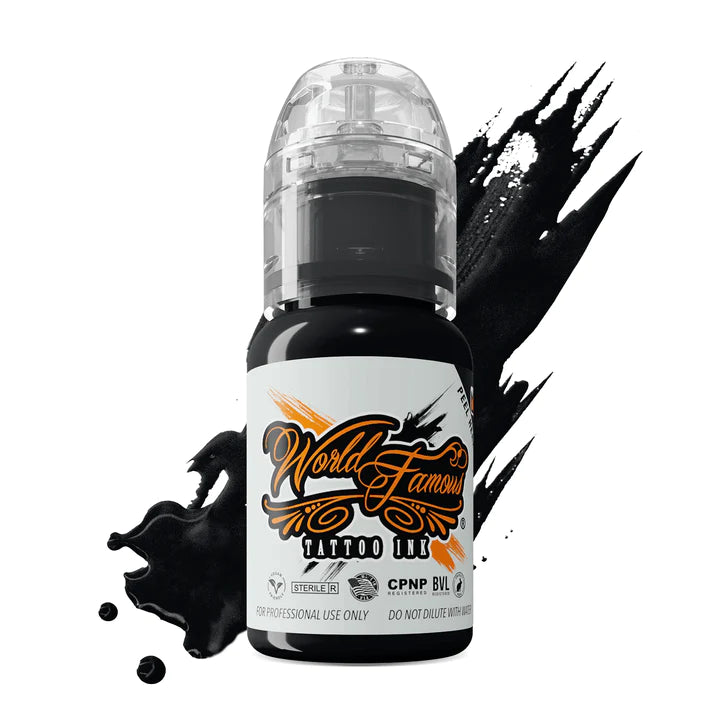 World Famous Tattoo Ink | True Black 30ml
