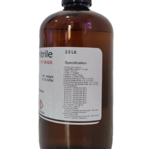 Acetonitrile 99.9 HPLC Grade 2,5L