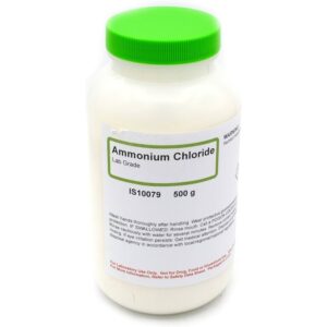 Alternative view of Ammonium Chloride Fine Crystals AR 500g