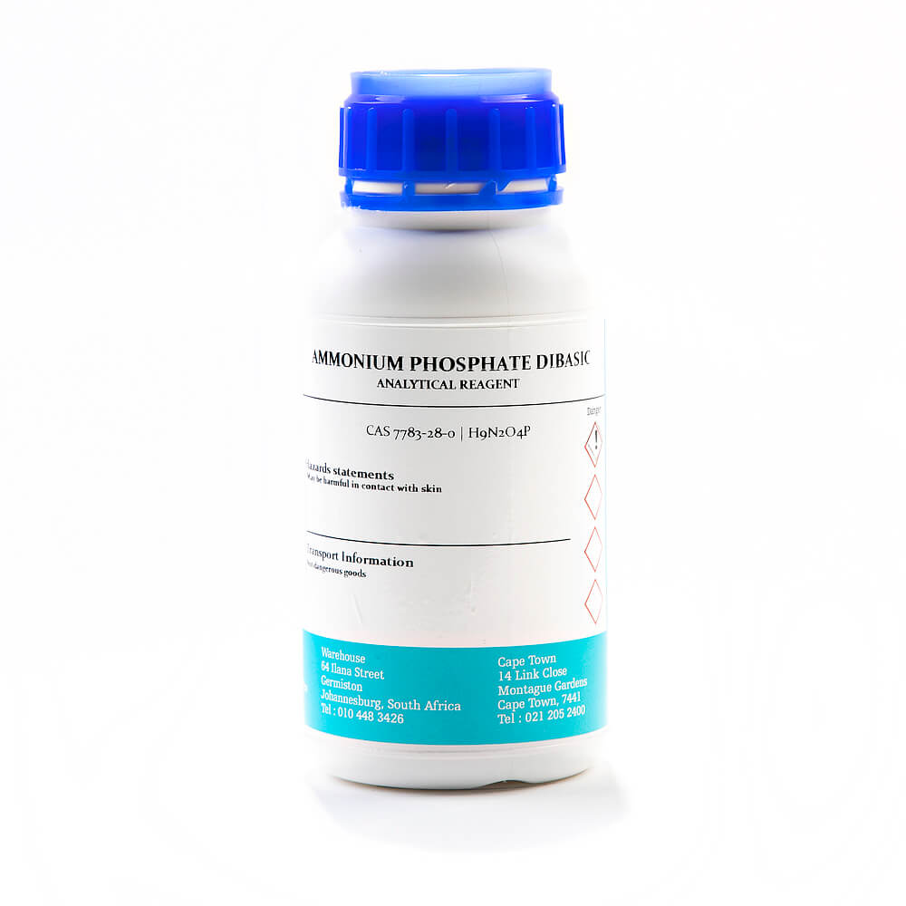 Ammonium Phosphate Dibasic AR – 500g