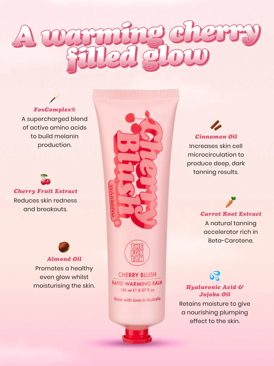 The Fox Tan Cherry Warming Balm - Wholesale - Image 3