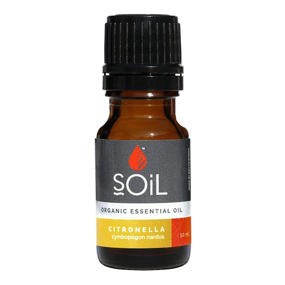 SOiL Organic Citronella Essential Oil 10ml or 30ml