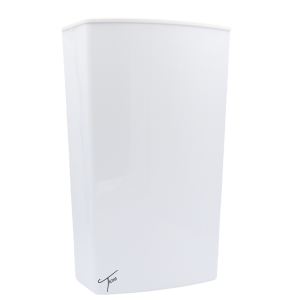 Ticra 27L Plastic Wall Bin - WHITE