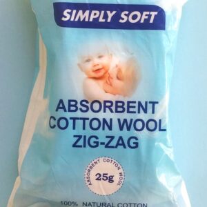 Simply Soft Cottonwool ZigZag - 25g