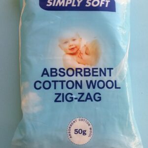 Simply Soft Cottonwool ZigZag - 50g