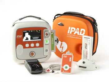 Alternative view of Ipad CU-SP2 Defibrillator – AED dual mode with carry case