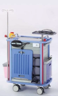 Alternative view of Emergency Drug Trolley F-46