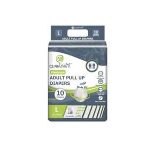 CliniHealth Adult Diapers (10s) - L