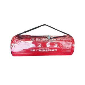 Alternative view of Burnshield Burn Blanket 1.2mx1.6m Barrel Bag/wall mount