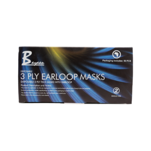 Face Mask (3 Ply) Ties 50