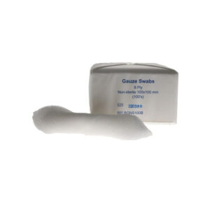 Non-Woven Gauze Swabs Non-Sterile 100mm x 100mm 8ply 100’s