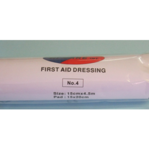 Hi-Care First Aid Dressing - No.4  15cm x 4m