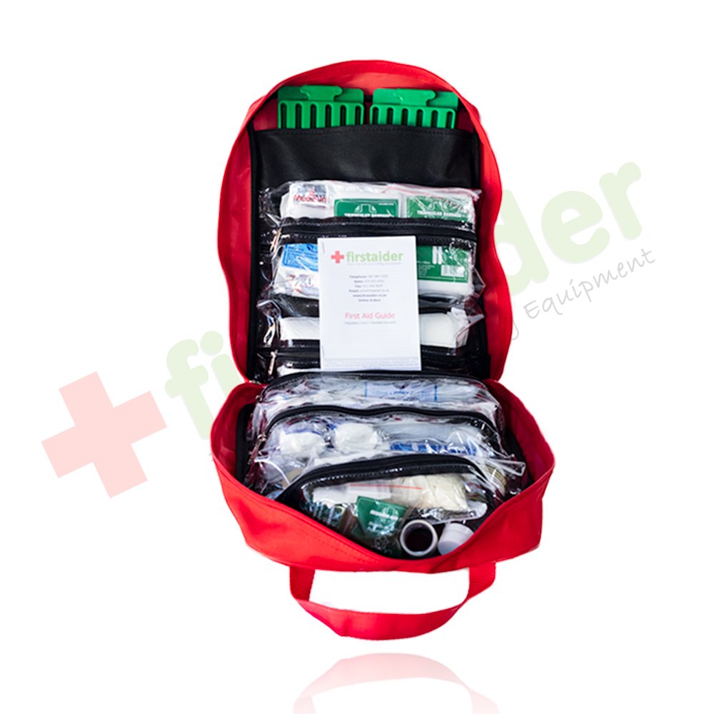 Regulation 7 First Aid Kit in Grab Bag Red (5-50 Persons) - Image 4