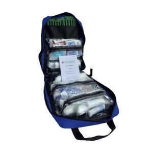 Alternative view of Regulation 7 First Aid Kit in Blue Grab Bag With Back Straps (5-50 persons)