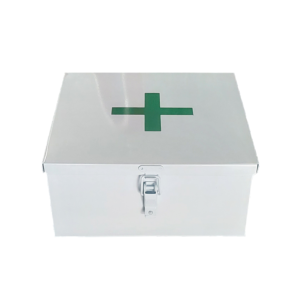 Regulation 3 First Aid Kit Inside Square Metal Box - Image 3