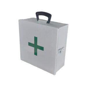 Regulation 3 First Aid Kit Inside Square Metal Box