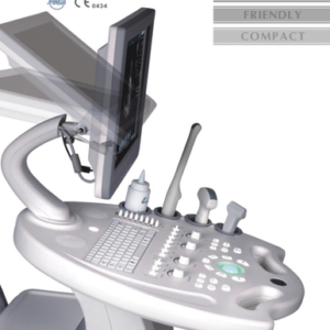 Alternative view of Ultrasound Colour trolley 15" LCD Monitor - 2 Probes