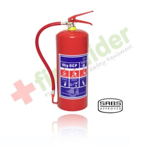 Alternative view of 9kg DCP Fire Extinguisher with Heavy Duty Bracket