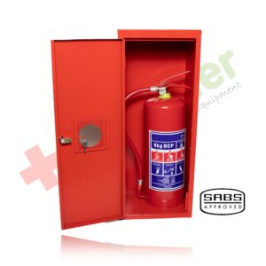 Alternative view of 9kg DCP Fire Extinguisher Cabinet Combo