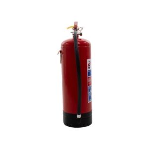 Alternative view of 12kg DCP Fire Extinguisher with J-bracket
