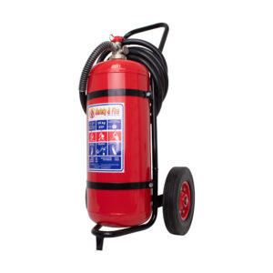 Alternative view of 25kg DCP Fire Extinguisher Trolley Unit