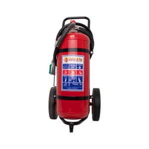 25kg DCP Fire Extinguisher Trolley Unit