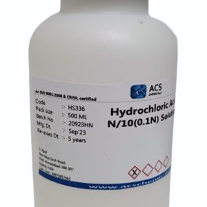Hydrochloric Acid Ampule 0.1 N (N10) 100ml
