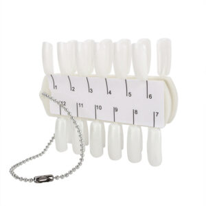 Nail colour display 24 colors - with chain