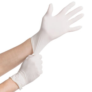 Latex gloves - powdered 100's